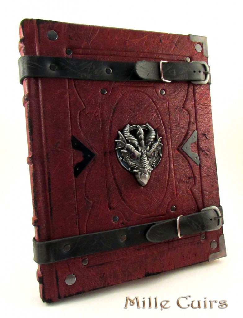 Red Leather Dragon Book