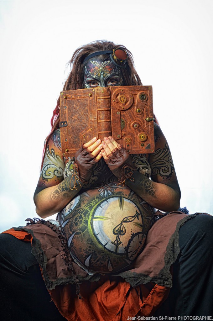 Steampunk Bodypainting