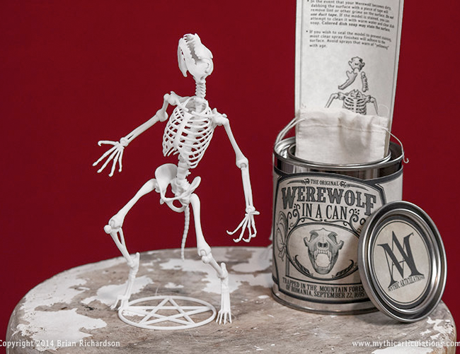 Werewolf in a Can, and other amazing things from Mythic Articulations