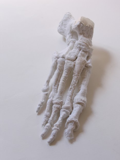 Karine Jollet anatomical fabric sculpture
