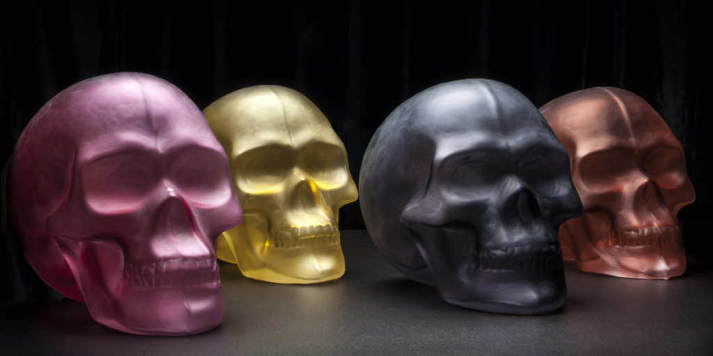 Skull Lamps by Thomas Segaud