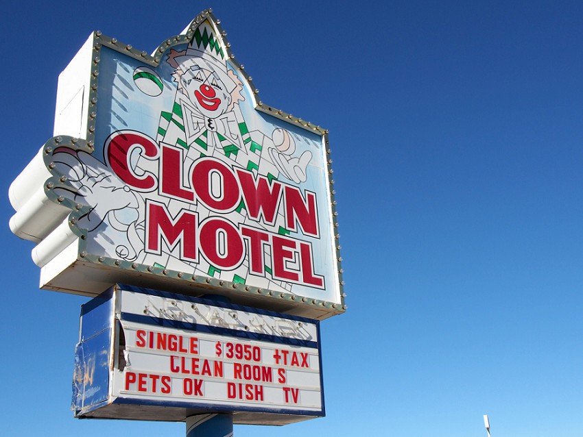 OTIS visits the Clown Motel and Tonopah Cemetery