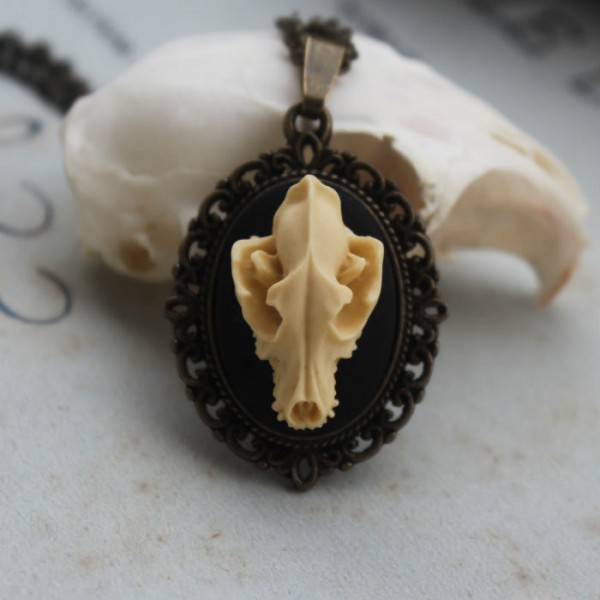 Small Animal Skull necklace