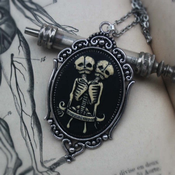Conjoined Twins necklace