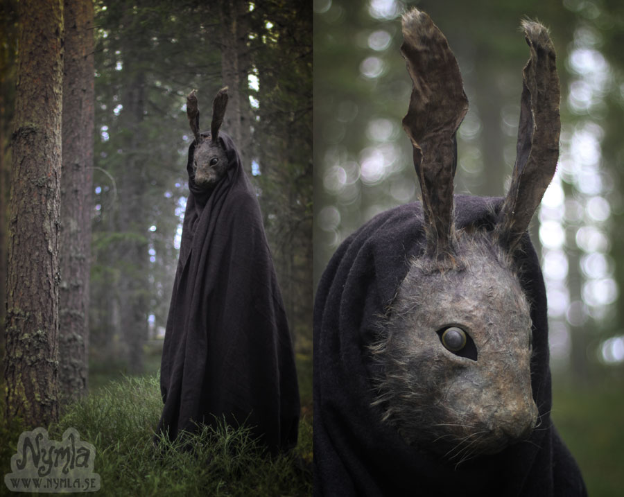 Creepy Rabbit Mask. Via Art of Darkness