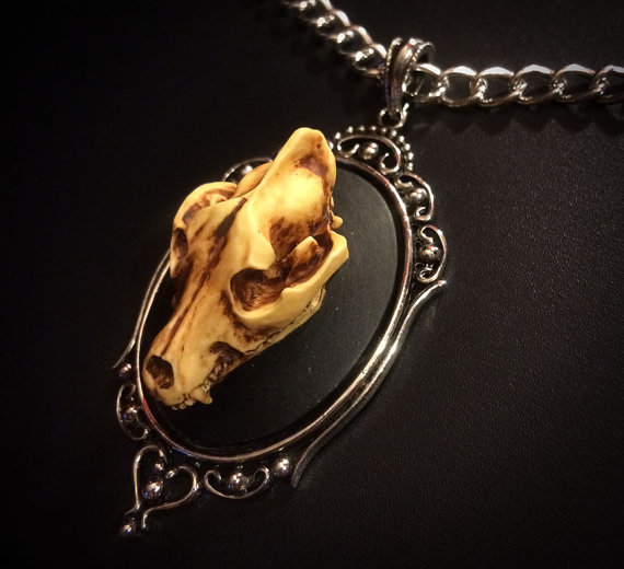 Wolf Skull Necklace